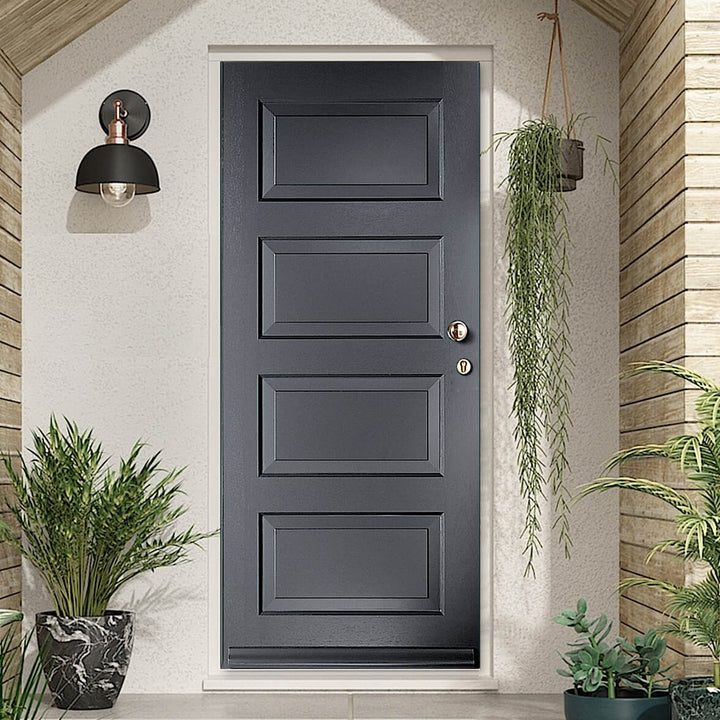 Model 1242 Custom Made External 4 Panel Door