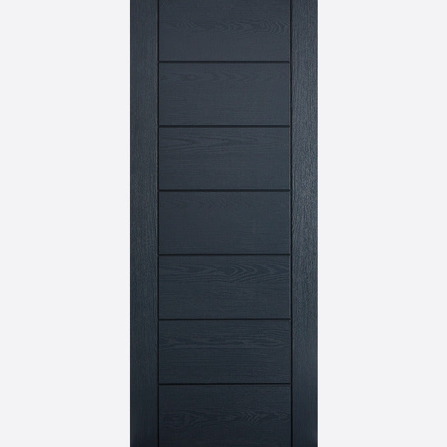 GRP Grey Modica Contemporary Composite Grand Entrance Doors