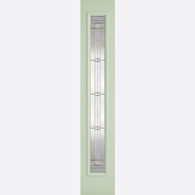 GRP Green Malton 2 Light Composite Grand Entrance Doors