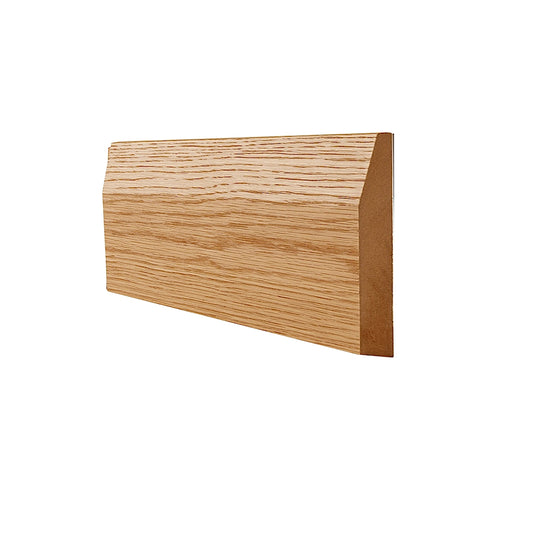 Oak Skirting Half Splayed Fully Finished