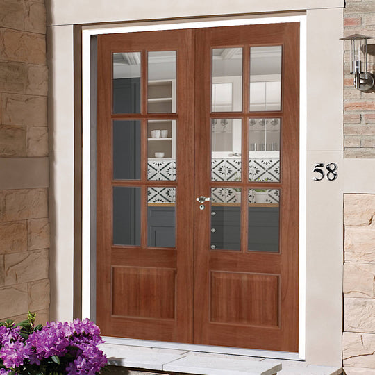 Hampstead External Unglazed French Doors