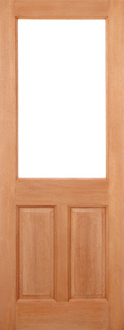 Hardwood 2XG 2P Unglazed M&T External Door