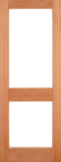 Hardwood 2XGG M&T Unglazed External Door