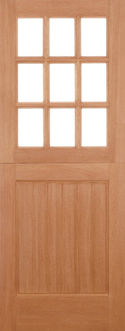 Stable Straight Top Hardwood 9L M&T Unglazed