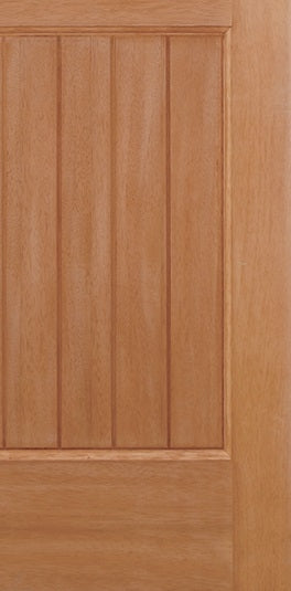 Barnburgh Unglazed Hardwood Stable Door with Curved Head M&T