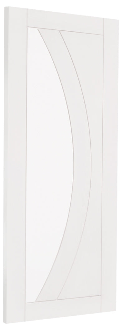 Salerno White Glazed French Doors