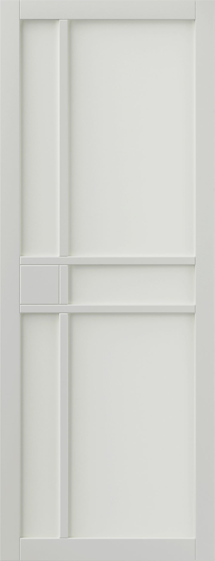 City White Industrial Style Door Pair Fully Finished