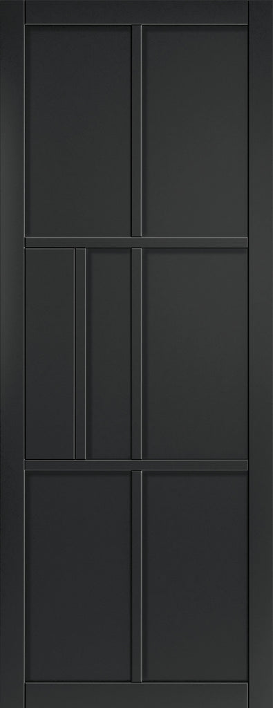 Civic Black Industrial Style Door Pair