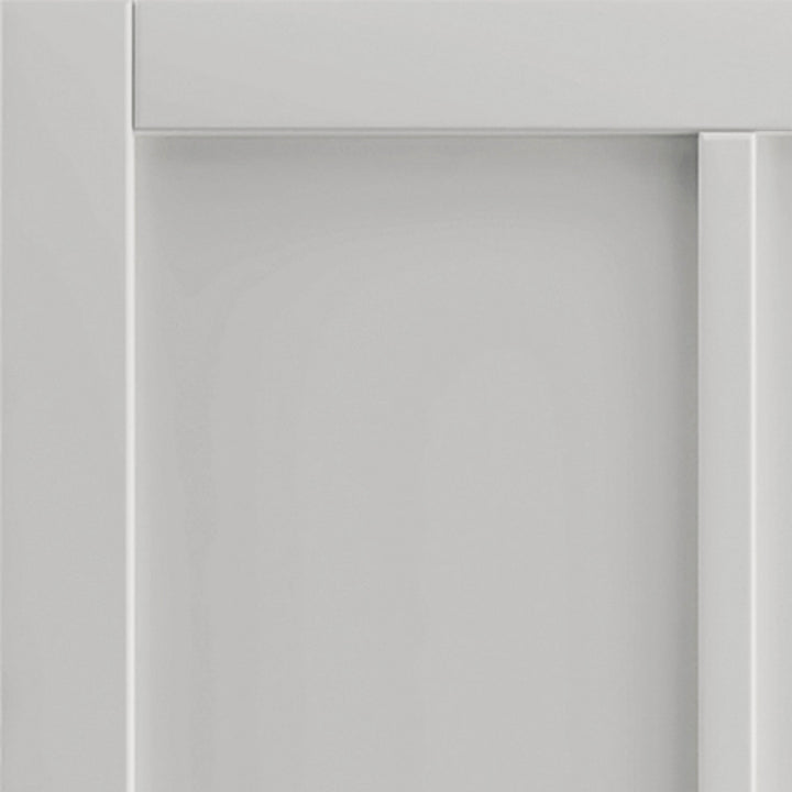 Urban Civic Industrial Style White Door Pair