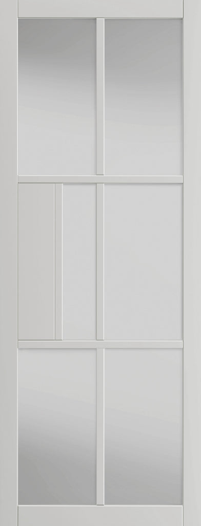 Urban Civic White Clear Glazed Door Pair 