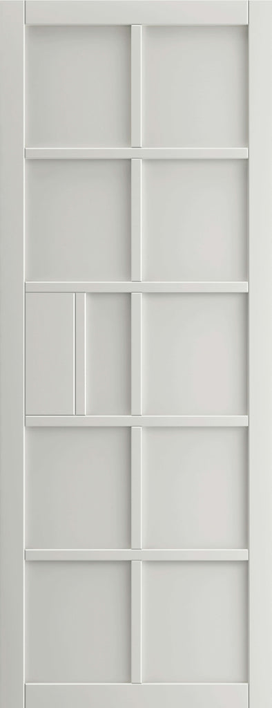 Plaza White Industrial Style Door Pair