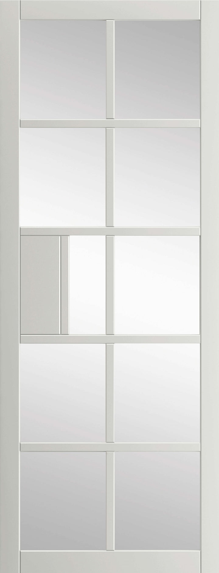Plaza White Industrial Style Glazed Door Pair