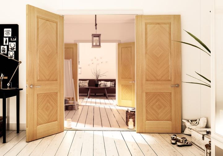 Kensington Internal Oak Door Fully Finished