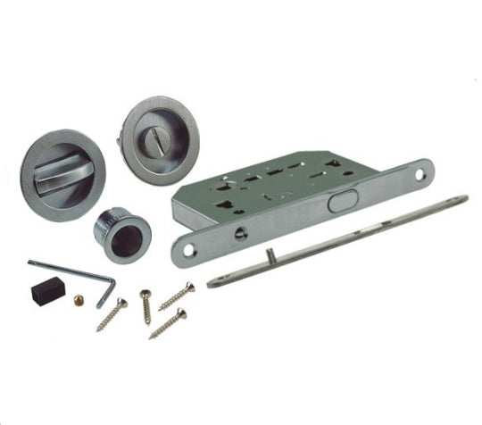 Pocket Door Flush Bathroom Lock