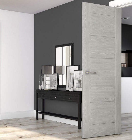 MONTREAL LIGHT GREY ASH FIRE DOOR