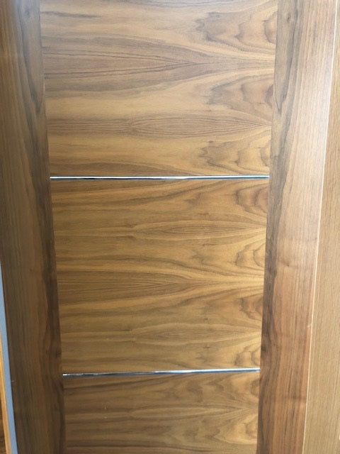 Clearance Nova Walnut Fire Door
