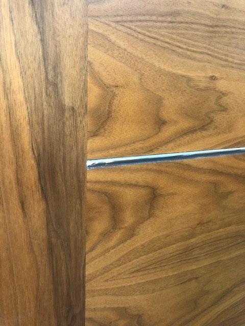 Clearance Nova Walnut Fire Door