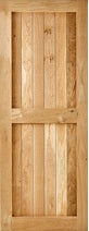 Solid Oak Framed and Ledged