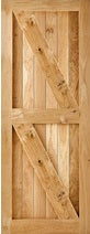 Solid Oak Framed and Ledged