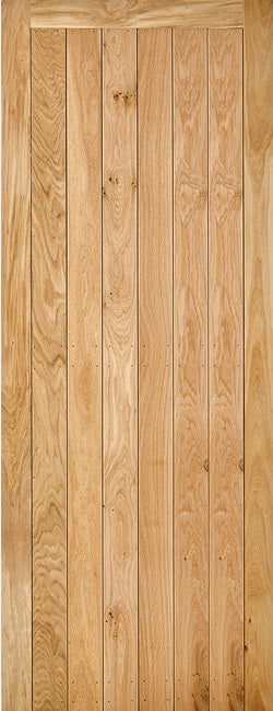 Solid Oak Framed and Ledged