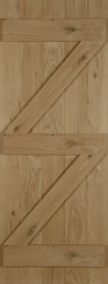 Oak Ledged & Braced Door