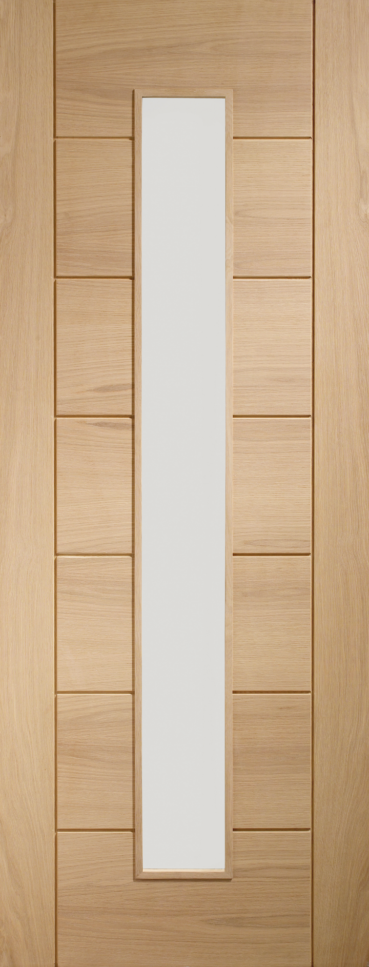 Palermo 1 Light with Clear Glass Unfinished Oak