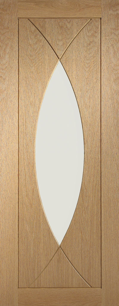 Pesaro with Clear Glass Fire Door