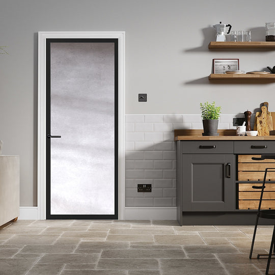 Custom Made W1036C Slimstile 80mm Industrial Style Door