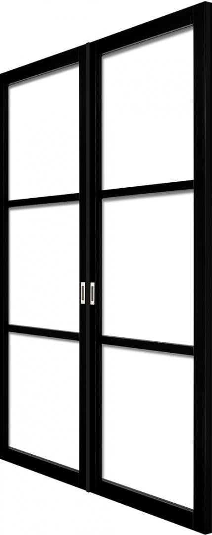 Custom Made WK6036 Industrial Style Door Pair 