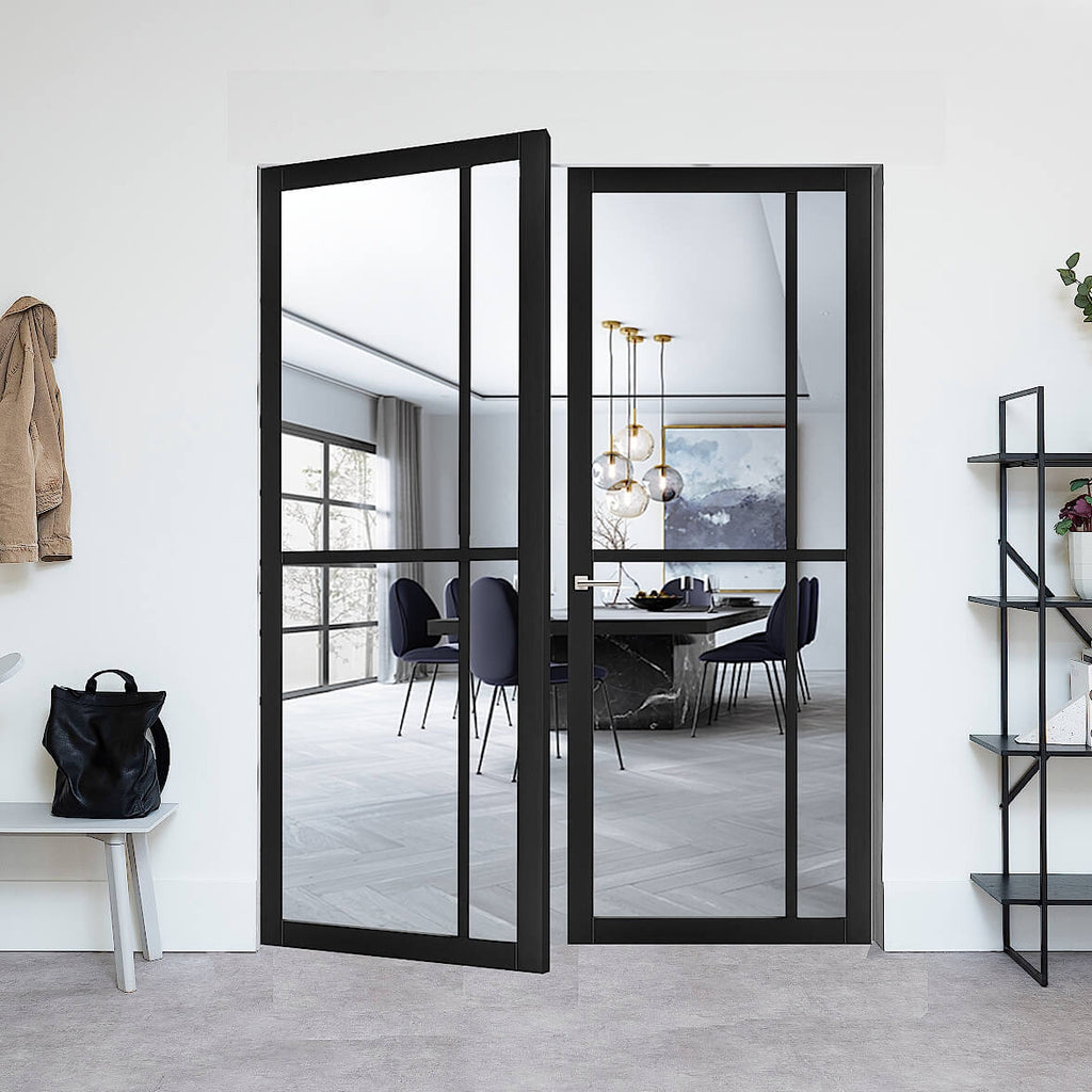Industrial Style WK3136C Custom Made French Doors