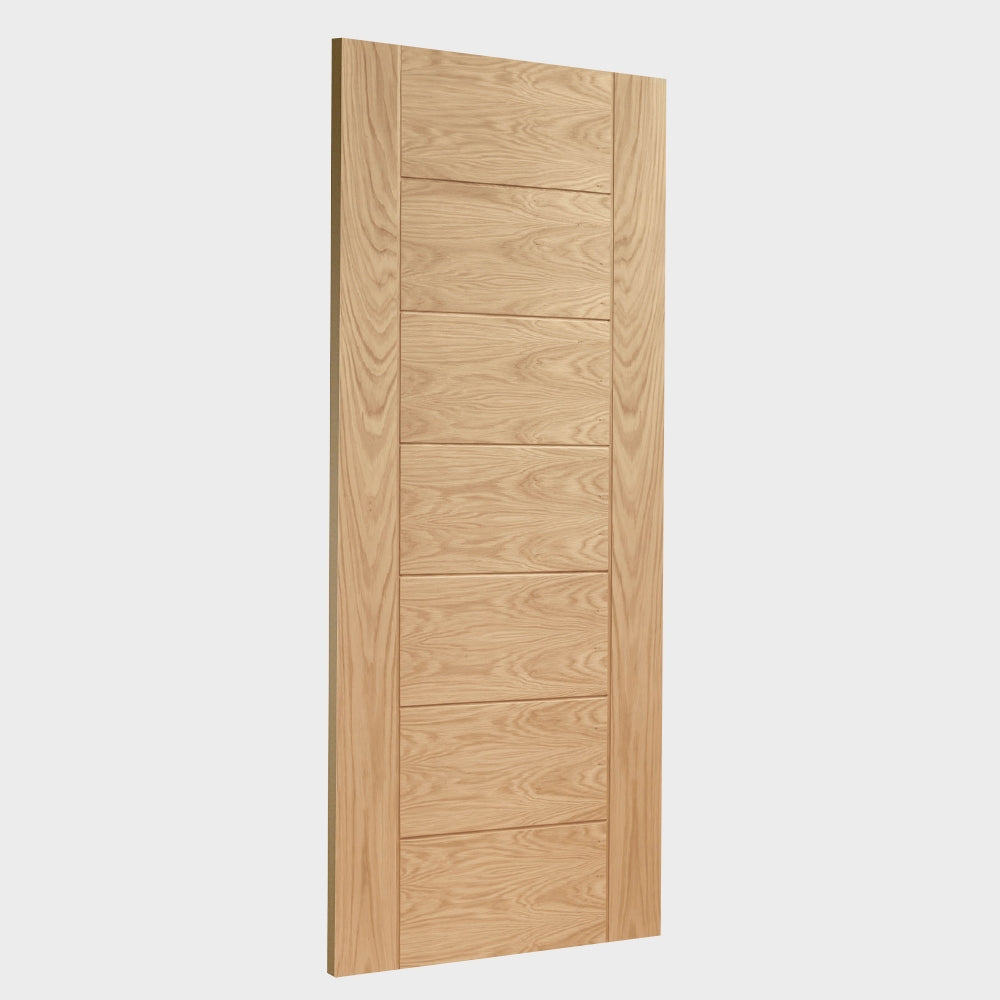 Palermo Statement Solid Oak Interior Door