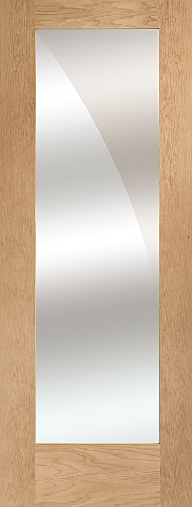 Pattern 10 Oak Door with Mirror 