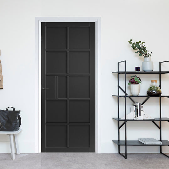 Urban Plaza Black Internal Door