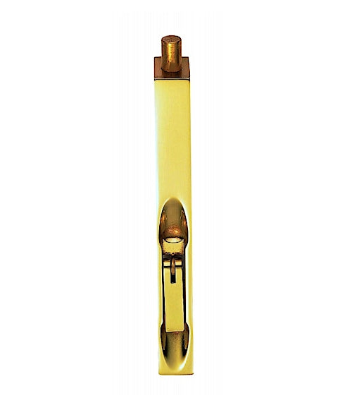 Lever Action Flush Bolt Polished Brass