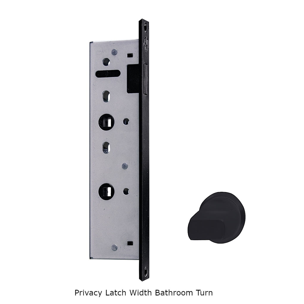 Privacy Latch with Bathroom Turn