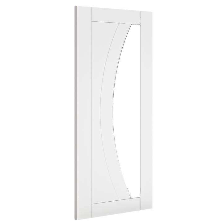 Ravello Clear Glazed White Door Pair