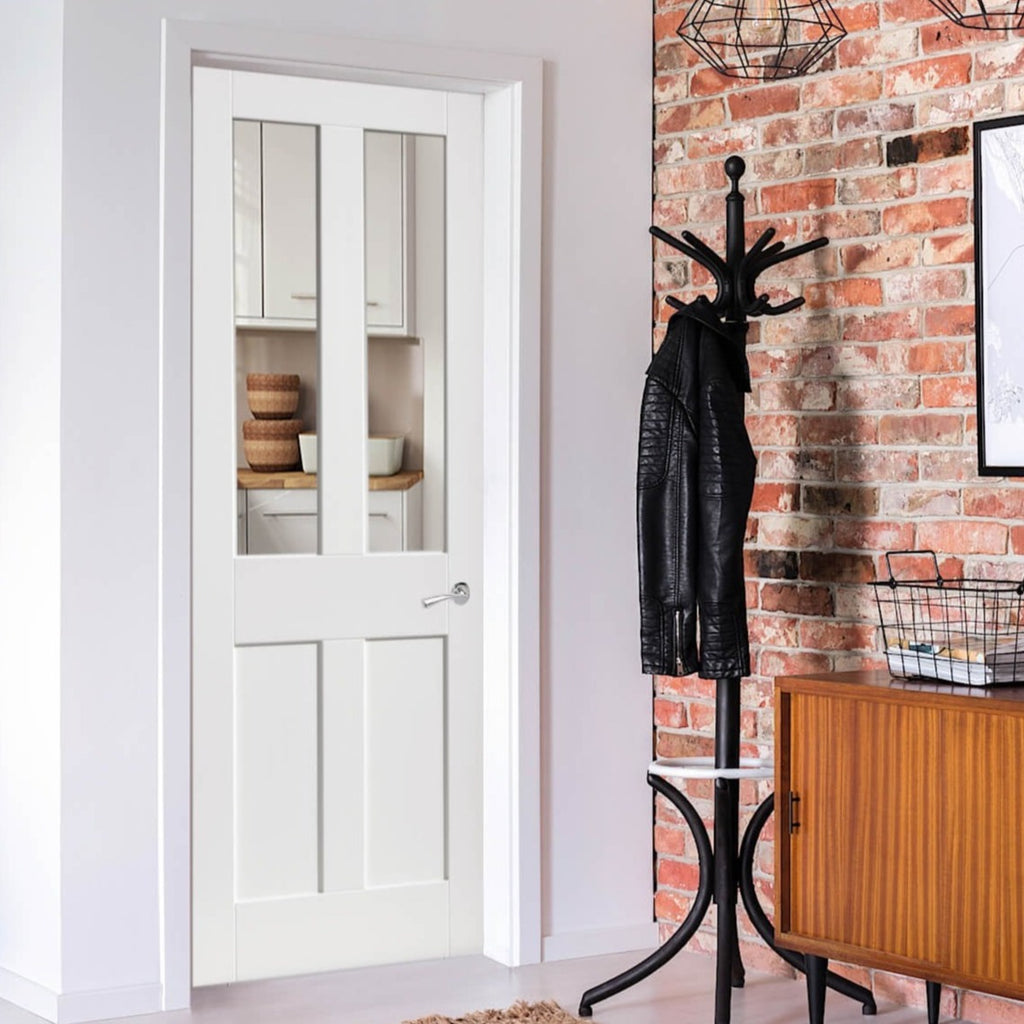 Rushmore Clear Glazed Internal Door 