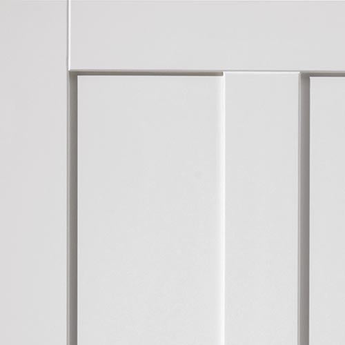 Rushmore 4 Panel White Fire Door