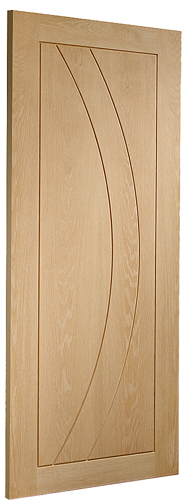 Salerno Unfinished Oak Fire Door Skewed Image