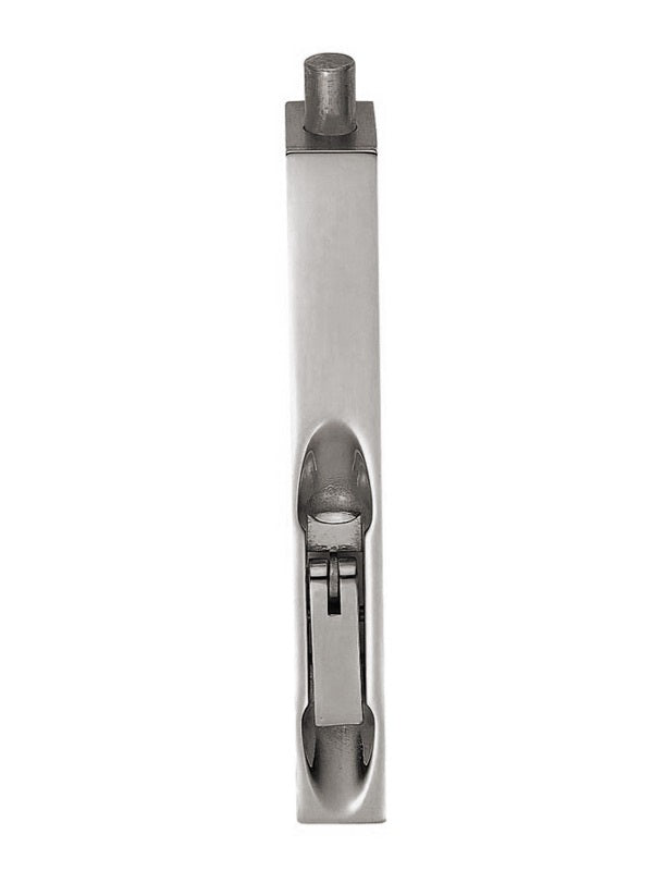 Lever Action Flush Bolt Satin Nickel