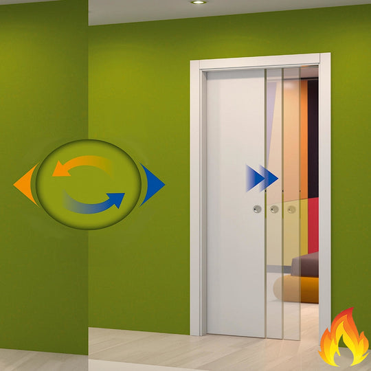 Self Closing System for Pocket Doors