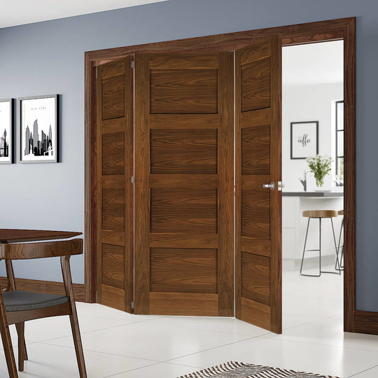 Shaker Walnut Room Divider