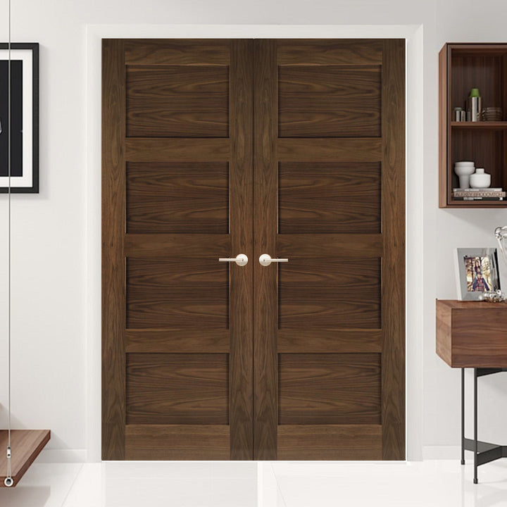 Shaker Walnut Door Pair