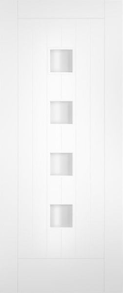 Tricoya Siena External Door White Primed