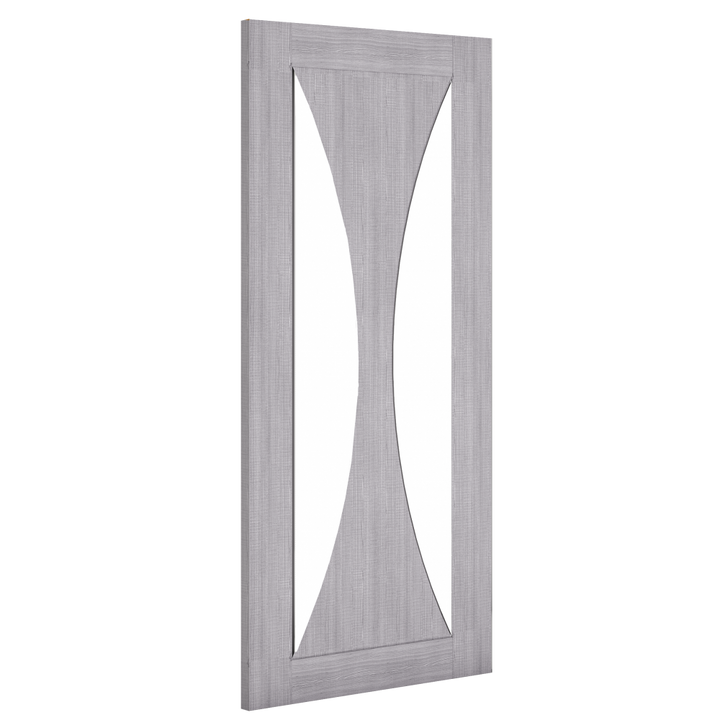 Sorrento Clear Glazed Grey Door Pair 