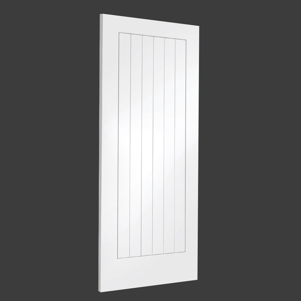 Suffolk White Double Sliding Door System