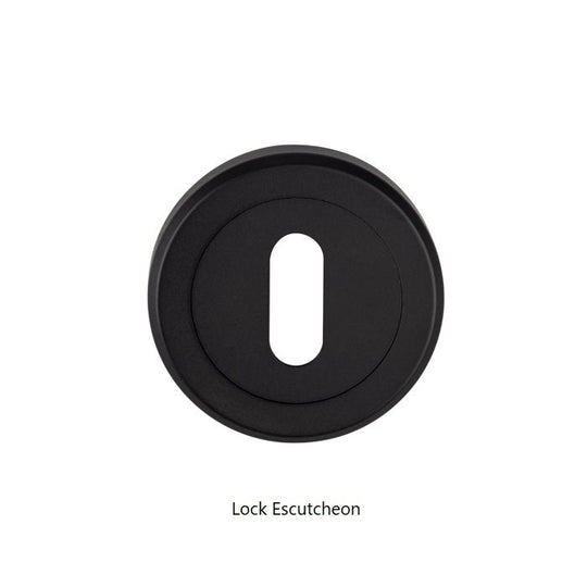 Matt Black SZM Lock Escutcheon