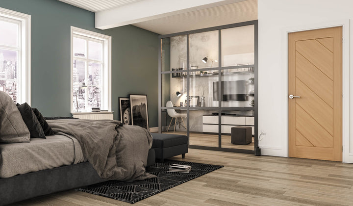Torino Oak Internal Fire Door
