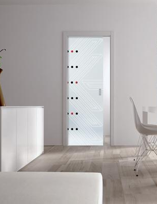 9512 Glass Door
