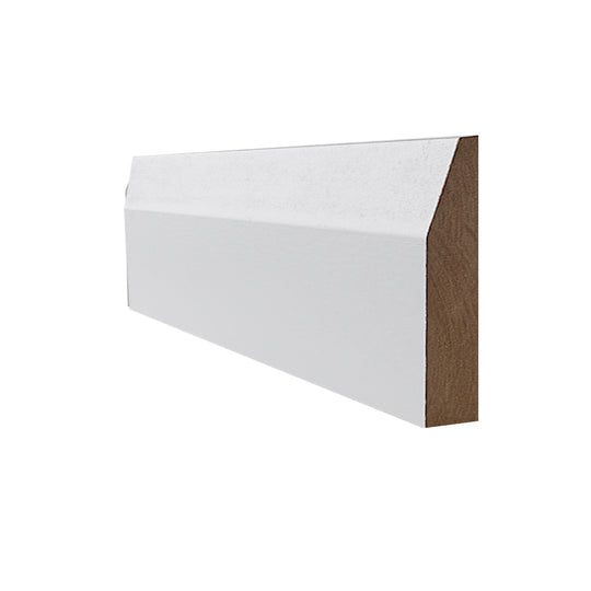 White Half Splayed Skirting Pack